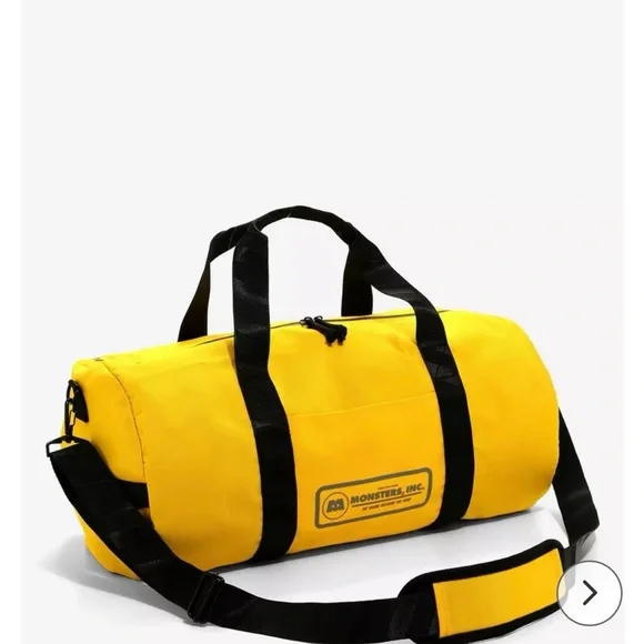 HP🎊🎊Disney Pixar Monsters, Inc. Scare Canister Duffel Bag - BoxLunch Exclusi… - Picture 1 of 10